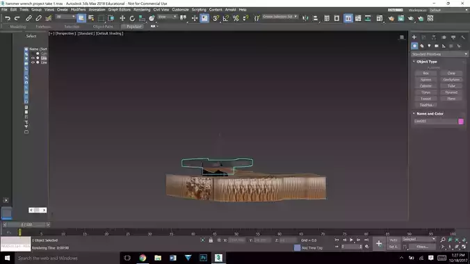 Abstract Hammer Wrench  