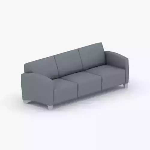 1047 - Sofa Low-poly 3D model