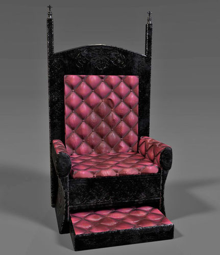 Old Iron Throne 3D model