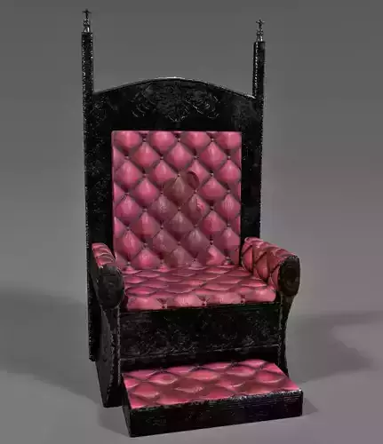 Old Iron Throne 3D model