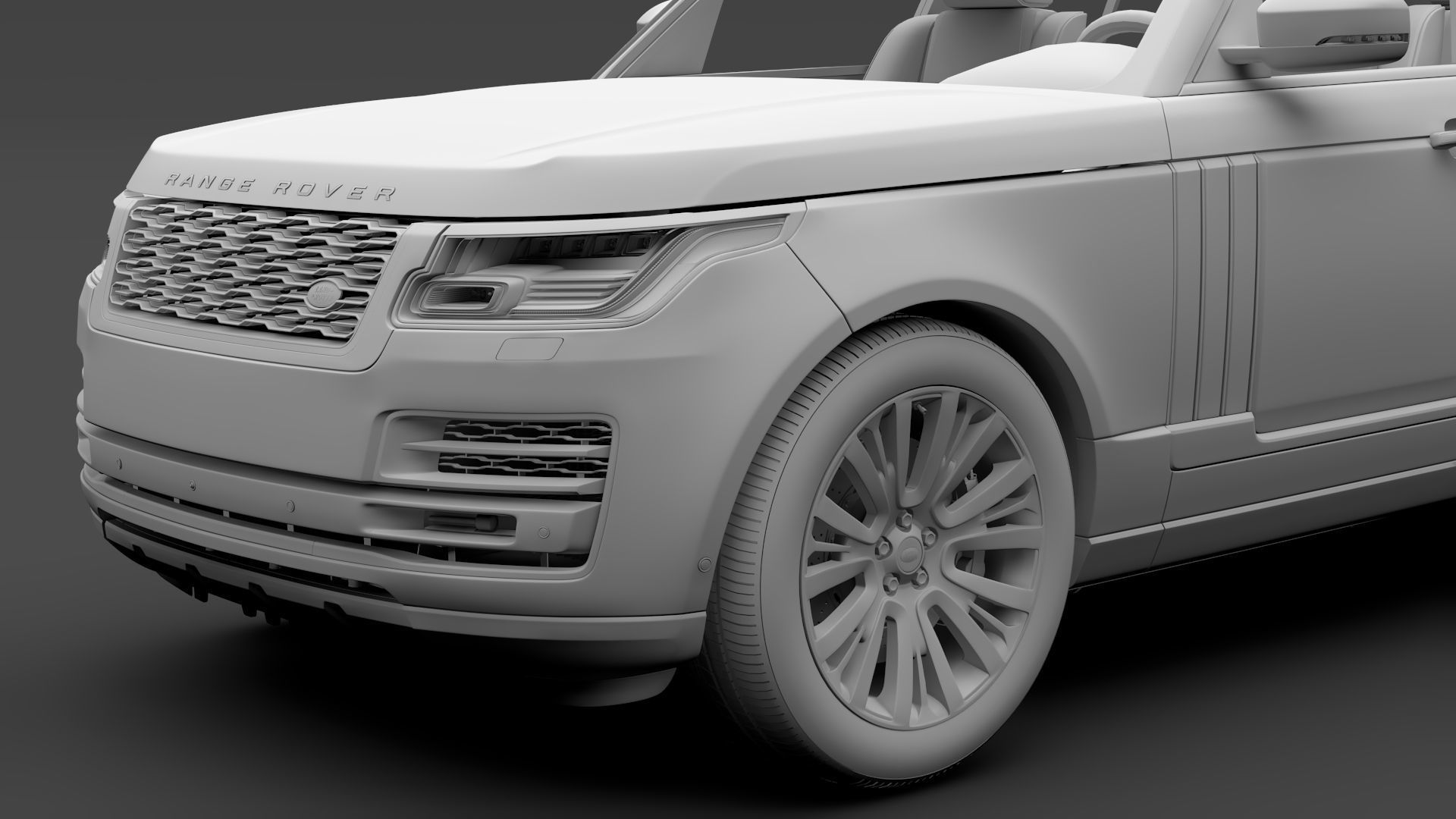 Range Rover SV Autobiography L405 2018 3D model_11
