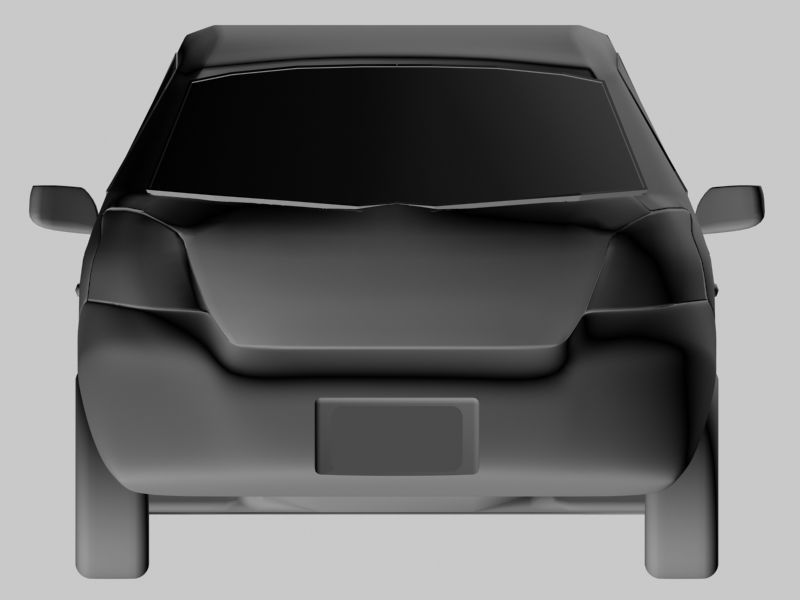 toyota vitz-Yaris 3doors 3D model_3