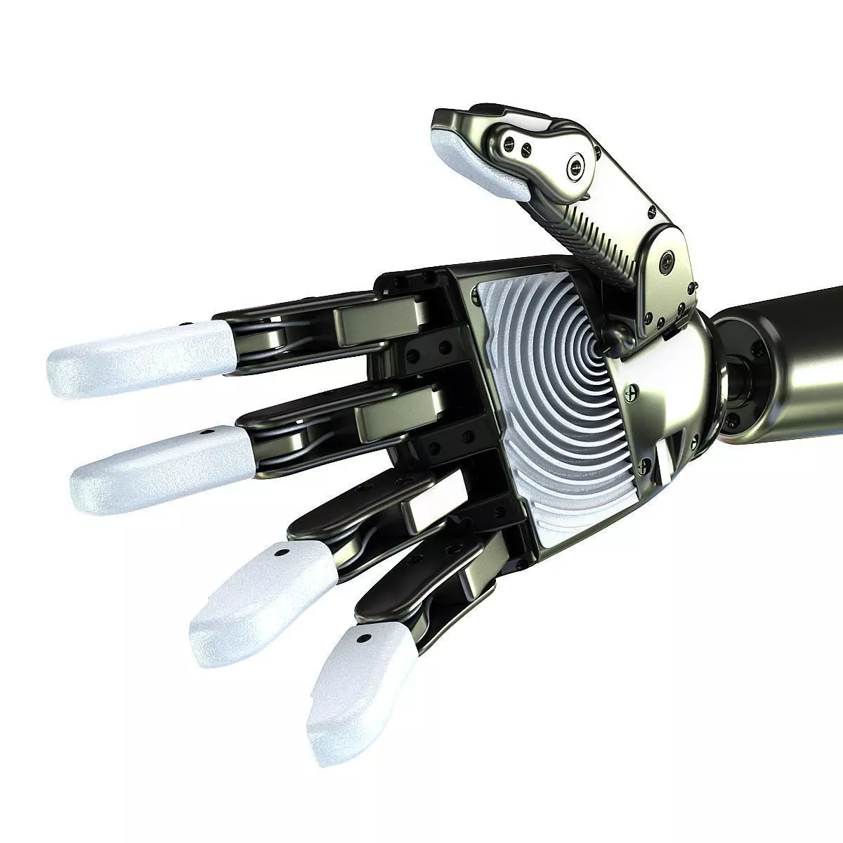 Robot Hand 3D model_0