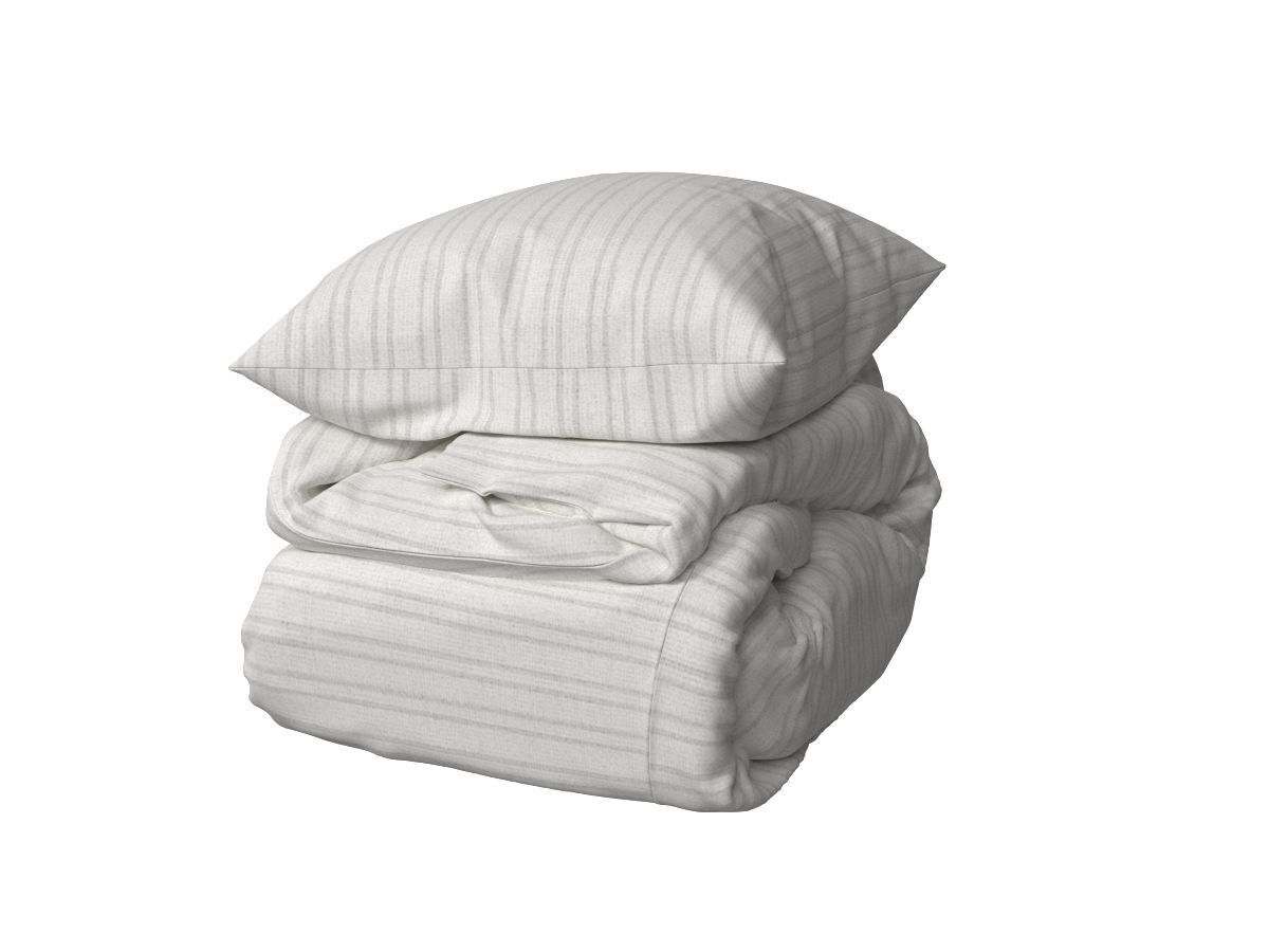 DUVET WITH PILLOW 3D model 3D model_11