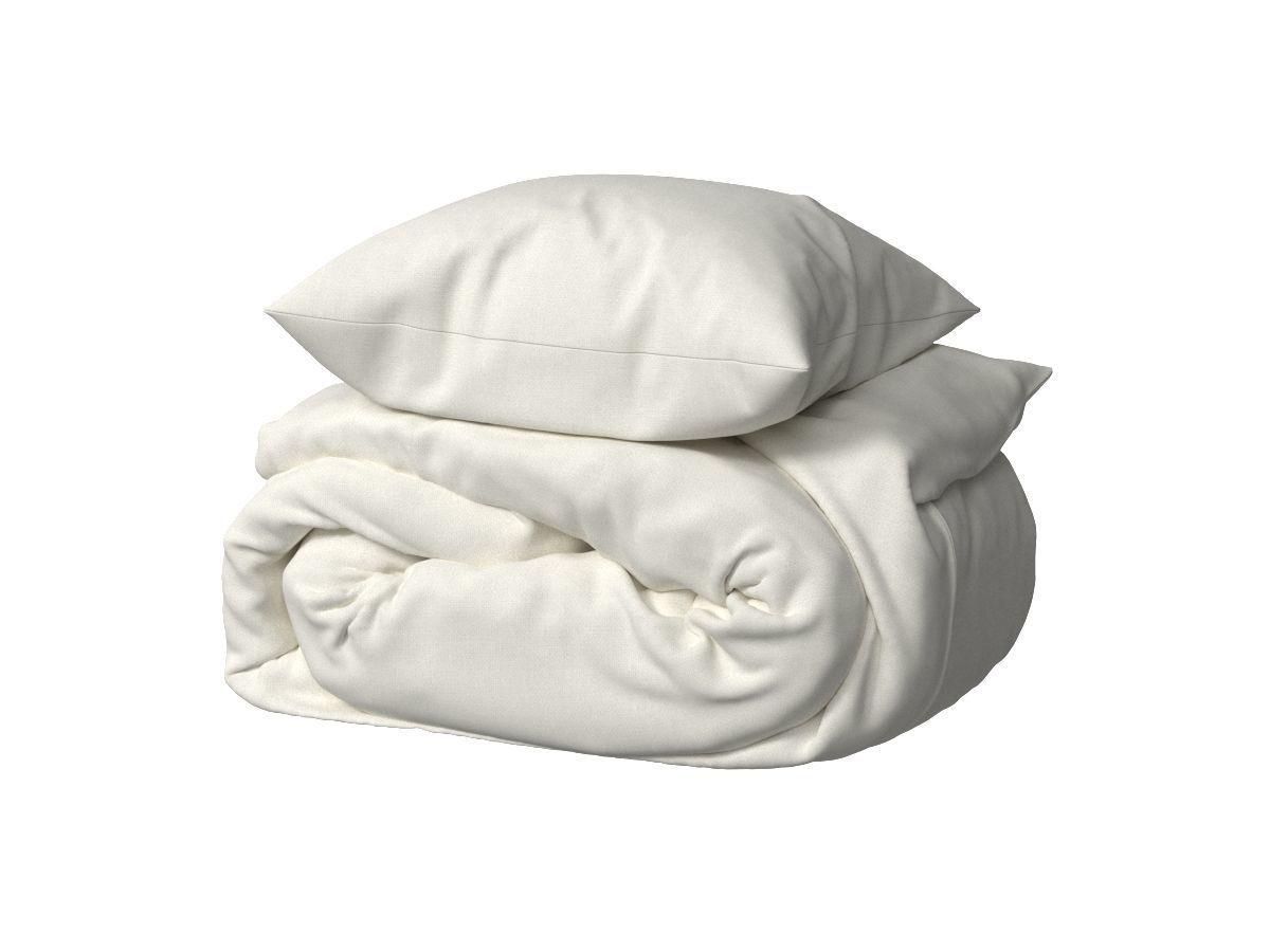 DUVET WITH PILLOW 3D model 3D model_7