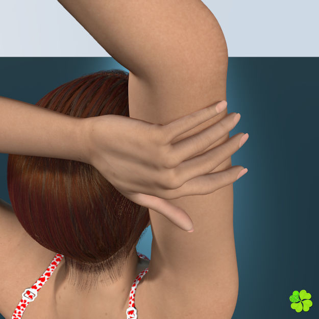 Ada basic female model low poly Low-poly 3D model_14