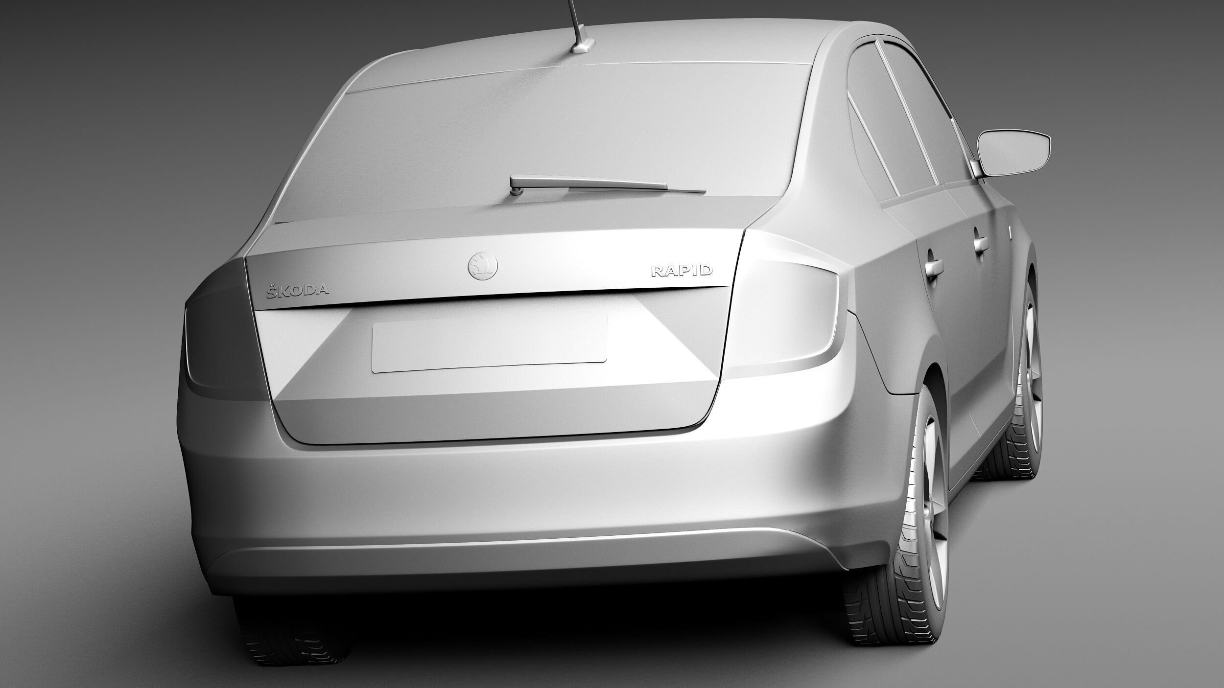 Skoda Rapid 2013 3D model_13