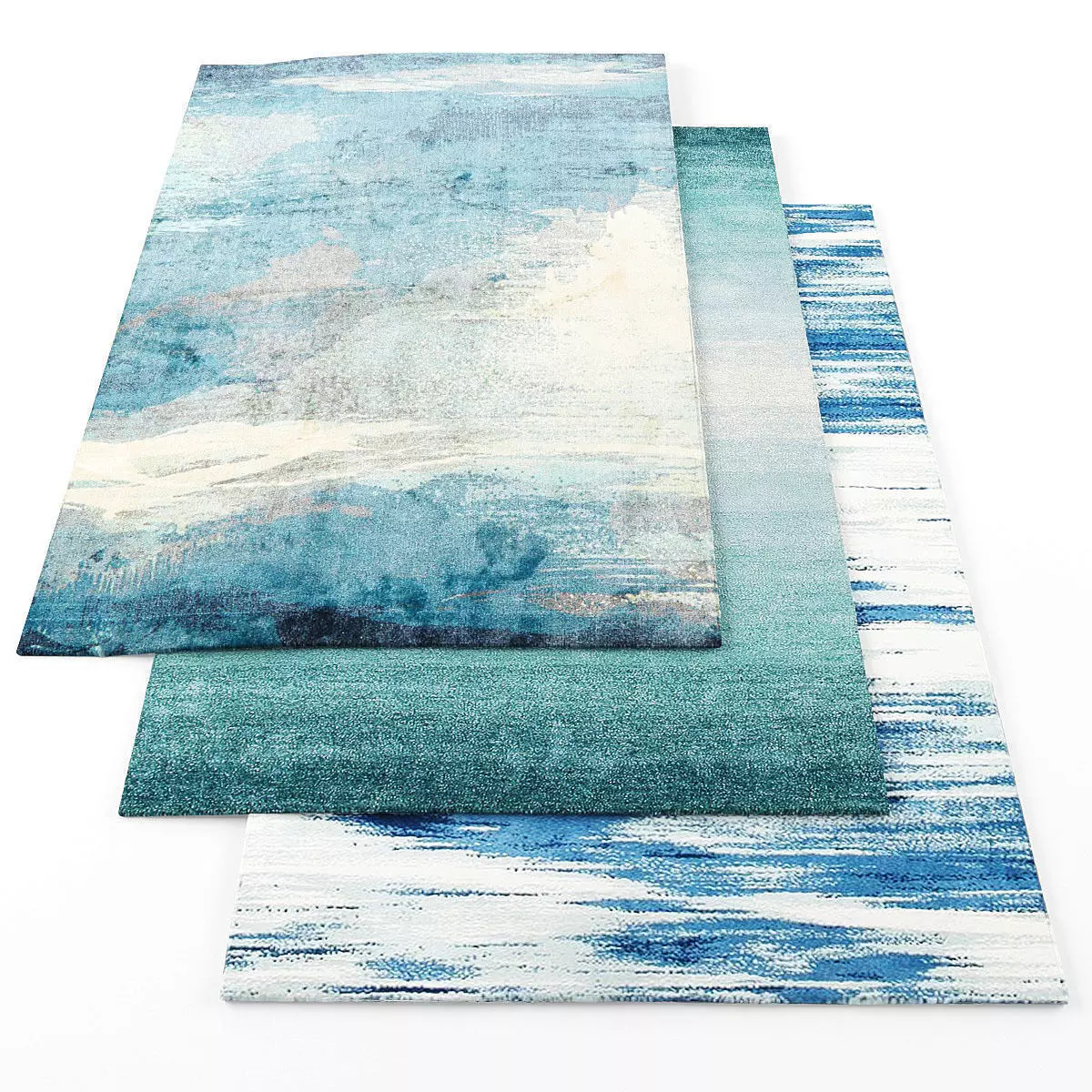 Network Rugs1 Low-poly 3D model_0