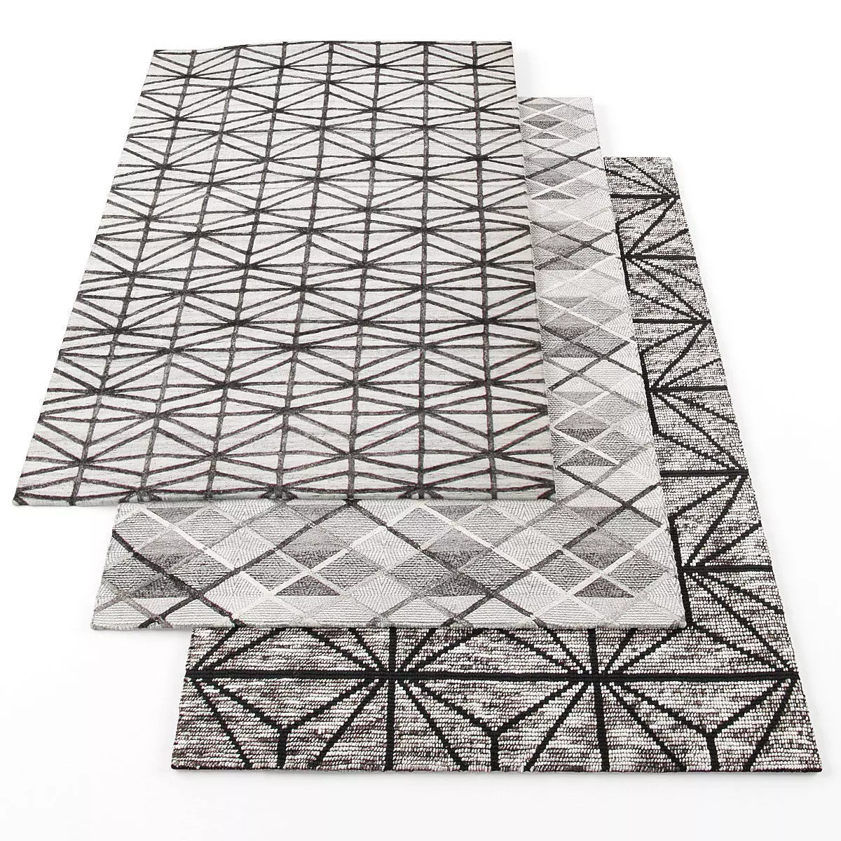 Network Rugs2 Low-poly 3D model_0