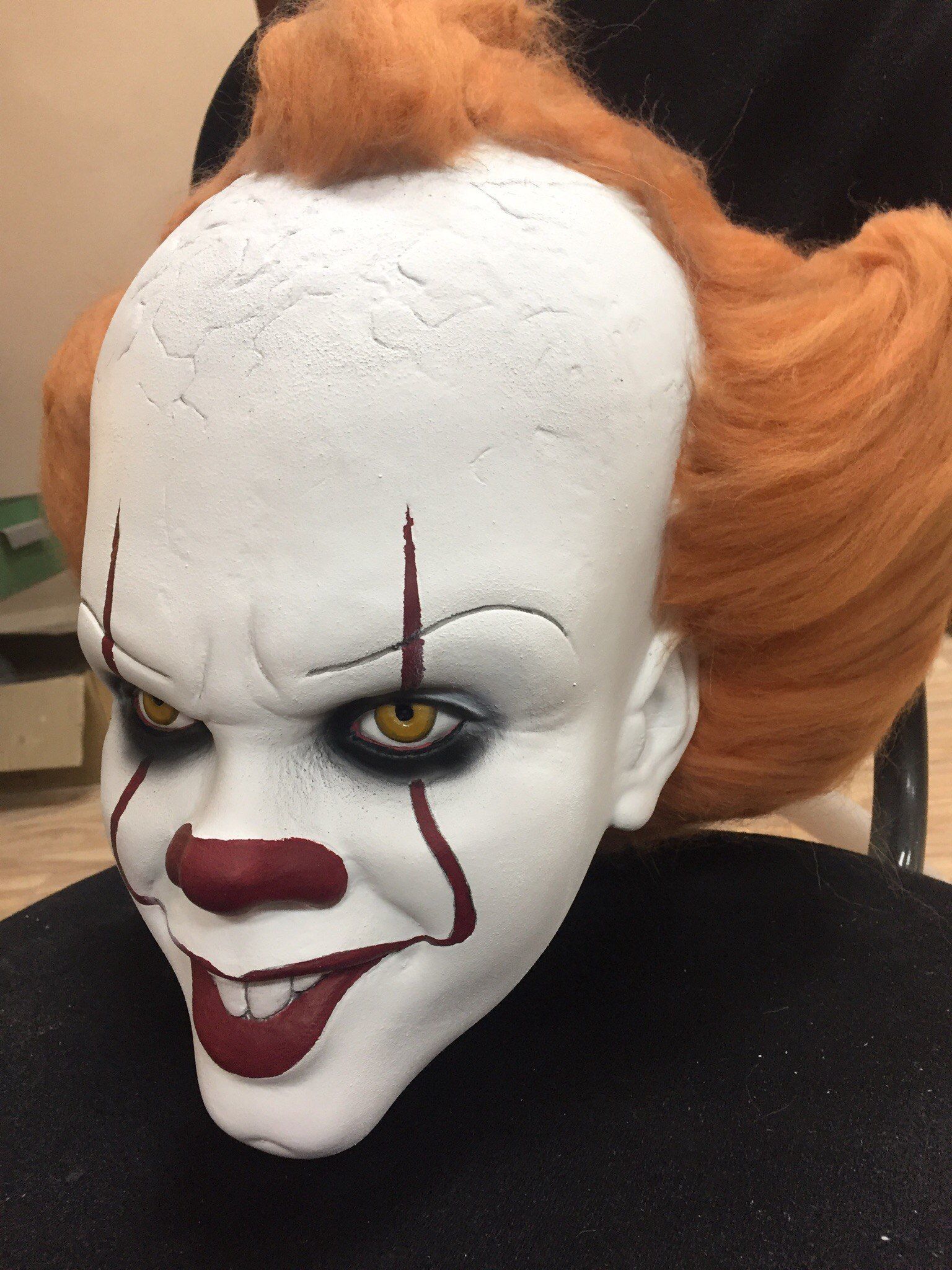  Pennywise mask 3D-Printable 3D print model_9