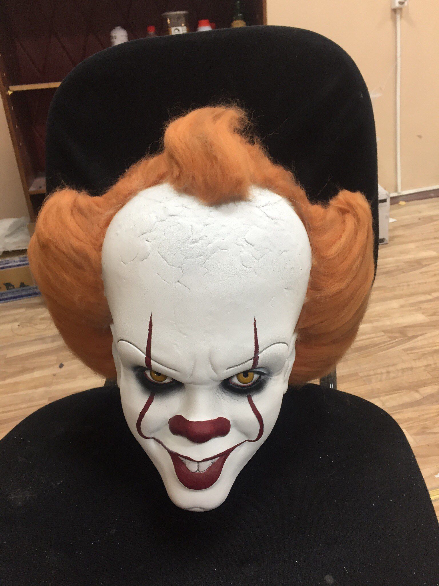  Pennywise mask 3D-Printable 3D print model_7