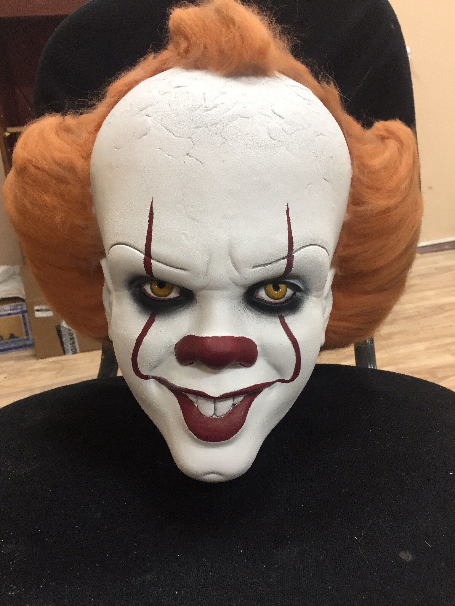  Pennywise mask 3D-Printable 3D print model_6