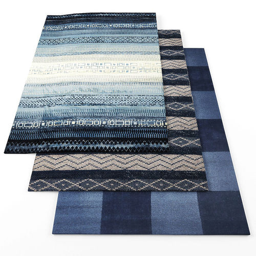 Network Rugs5 Low-poly 3D model