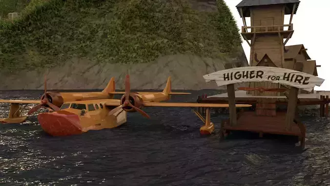The Sea Duck 3D model