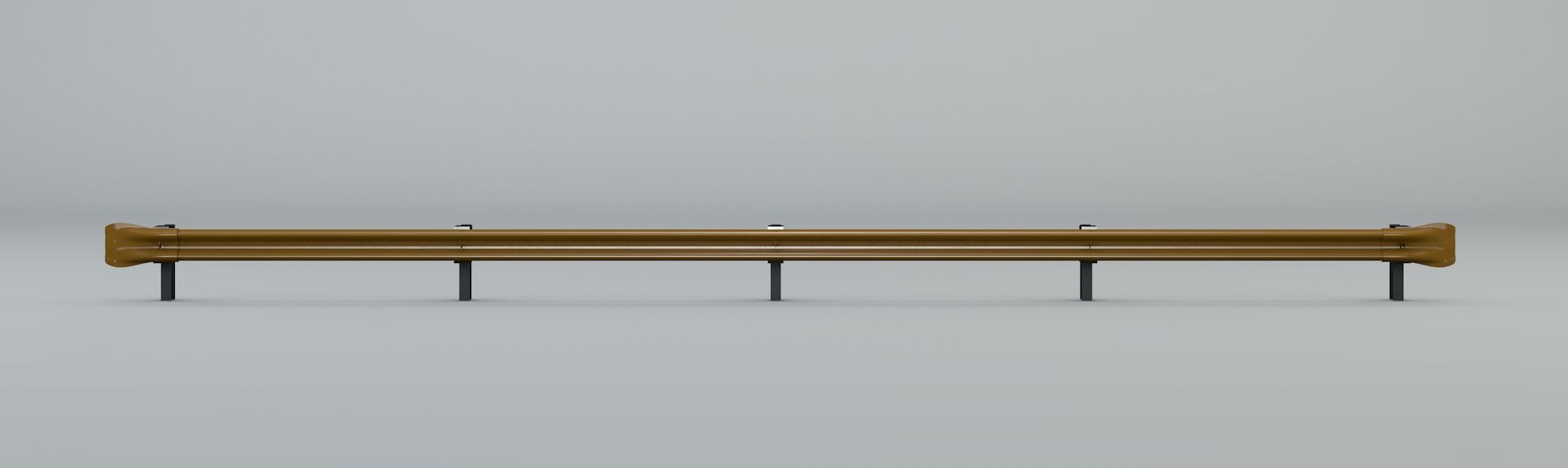 Guard Rail 3D model_2