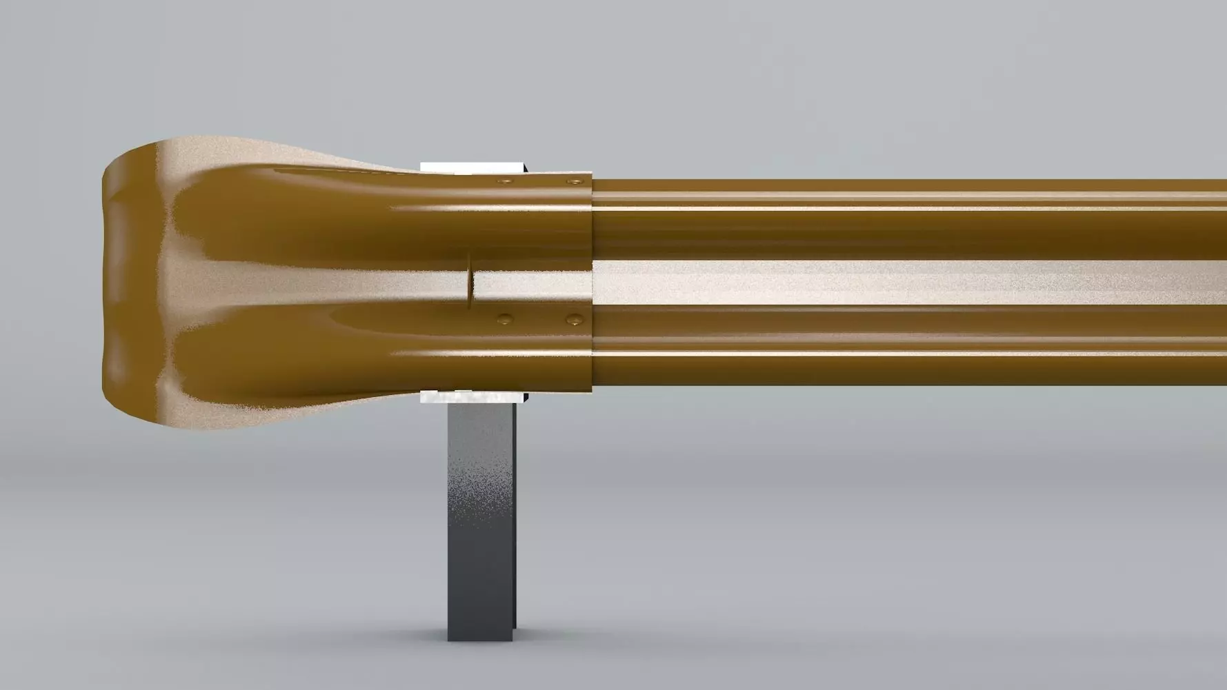 Guard Rail 3D model_0