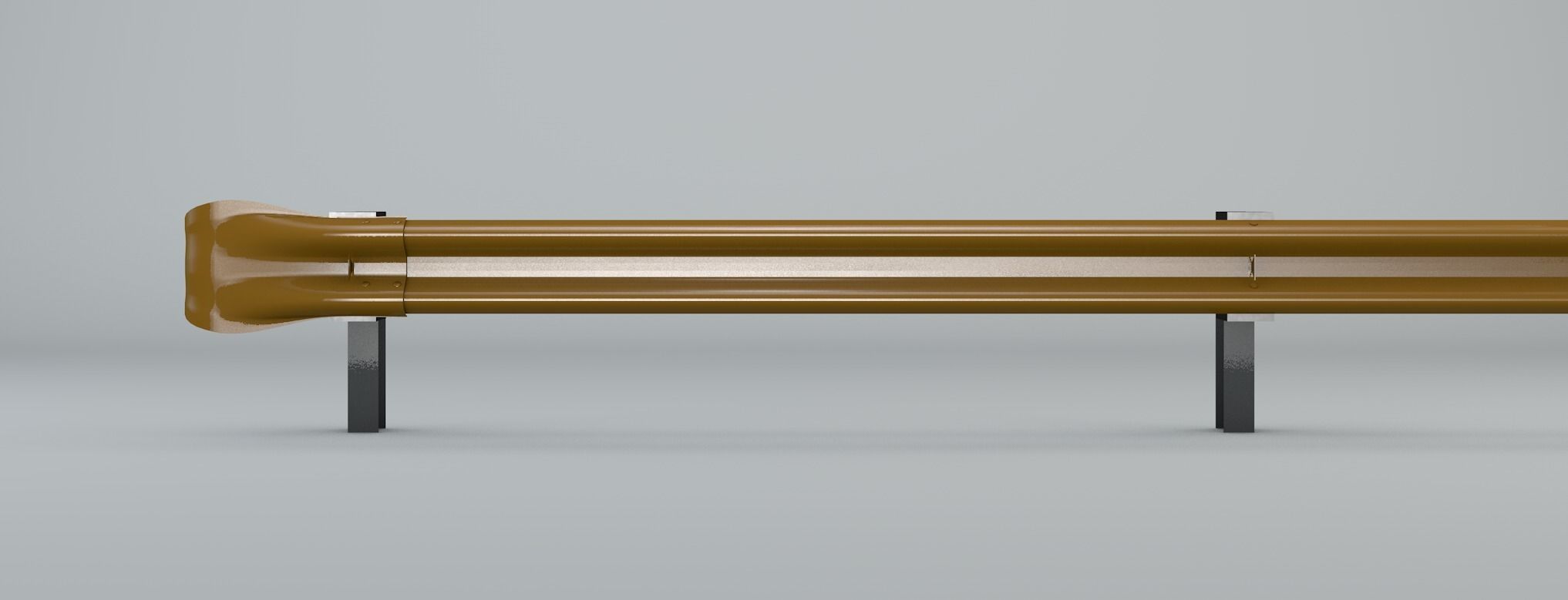 Guard Rail 3D model_1