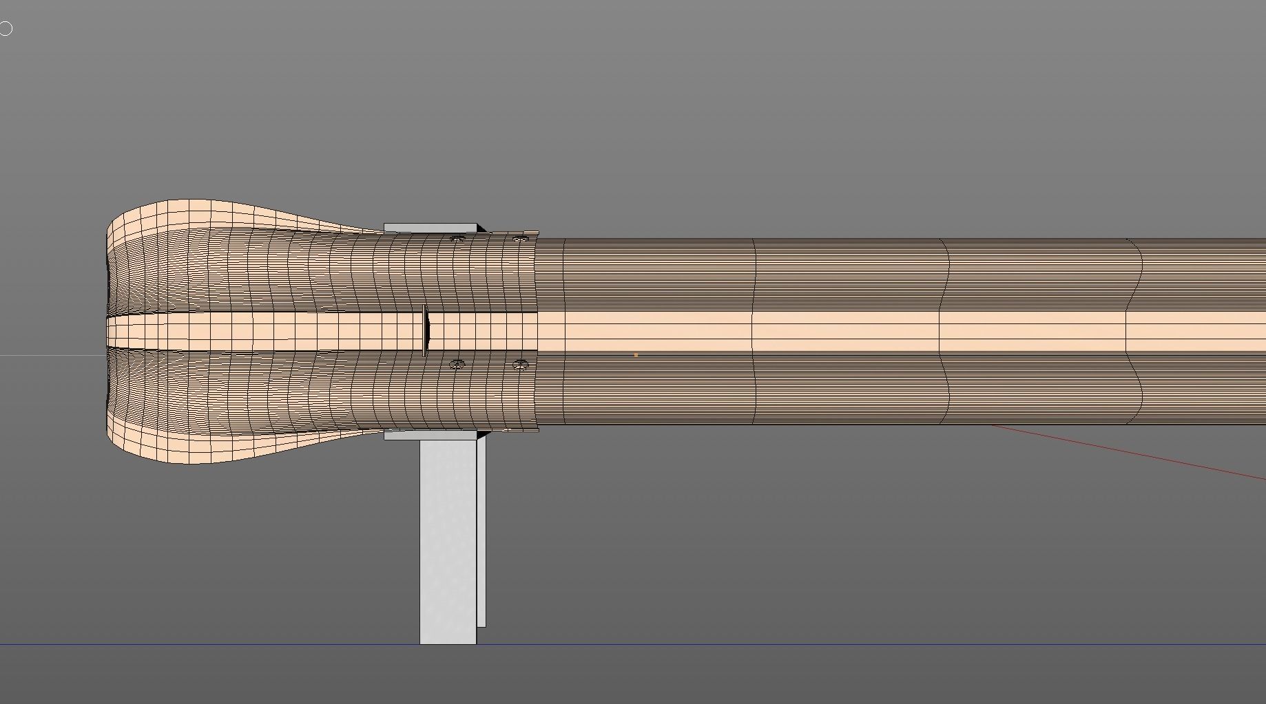 Guard Rail 3D model_4