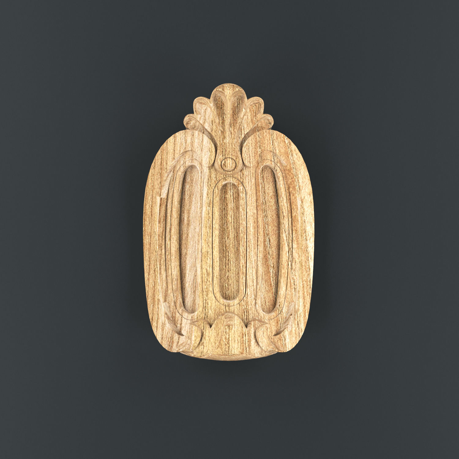 Decor marble sculpture 3D print model_1