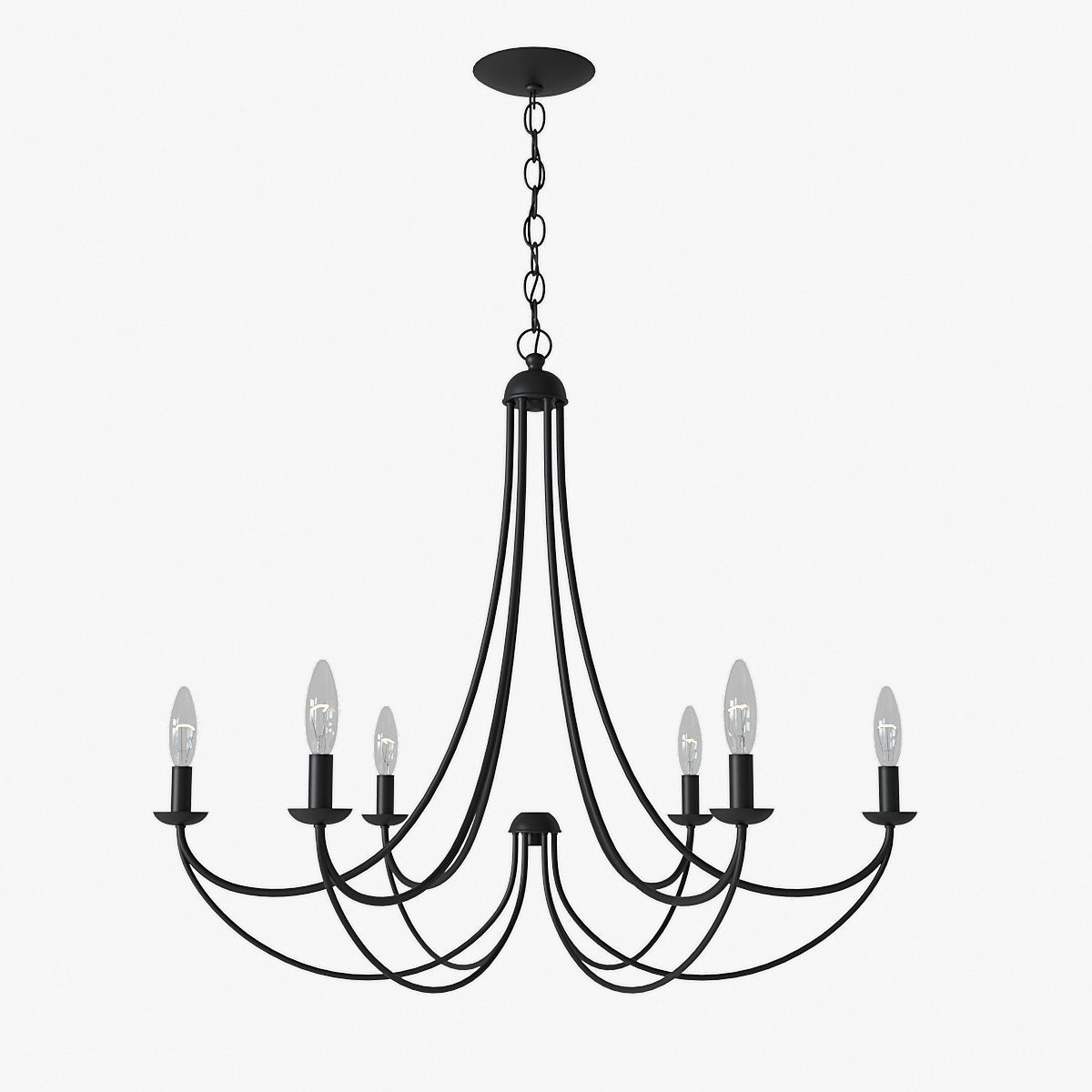 Quoizel Mirren 6-Light Chandelier