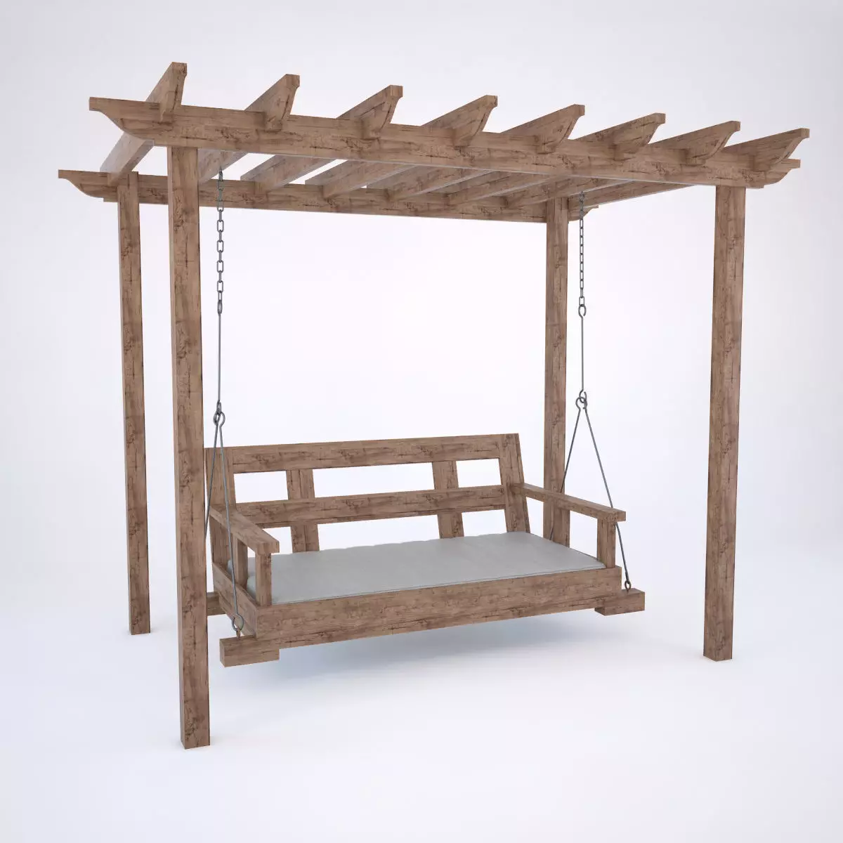 Garden swing 3D model