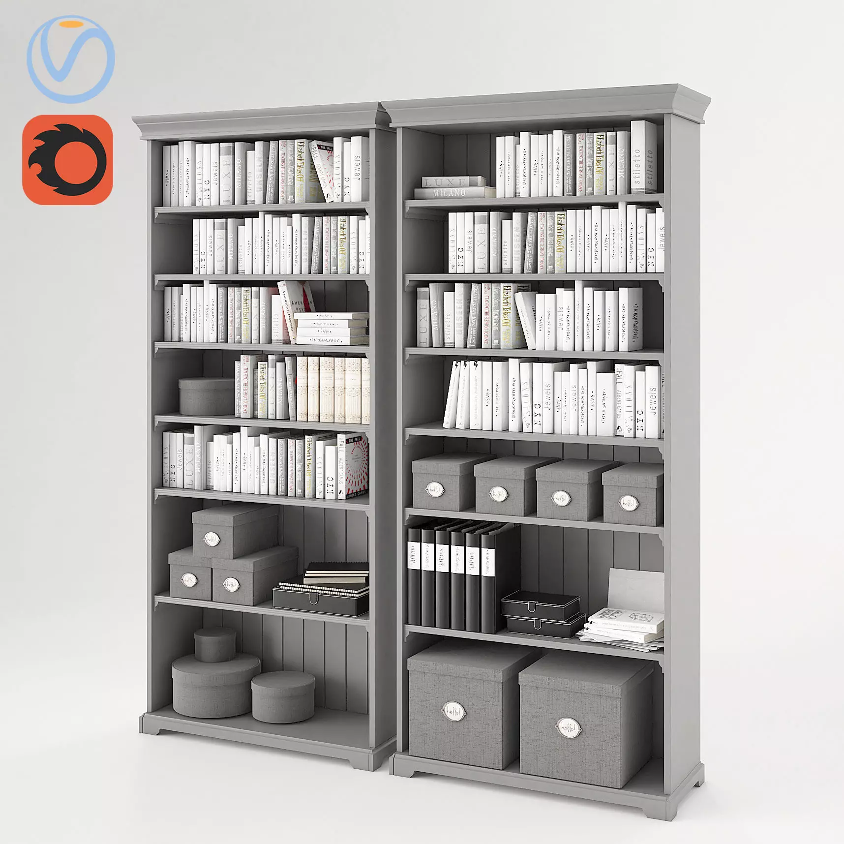 Liatorp Bookcase 3D model