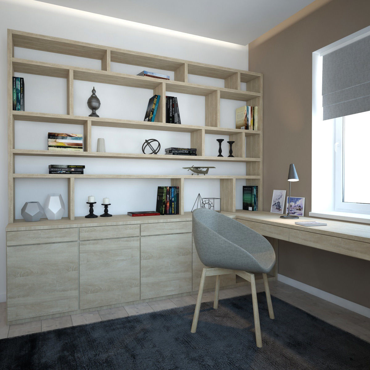 Work table 3D model_1