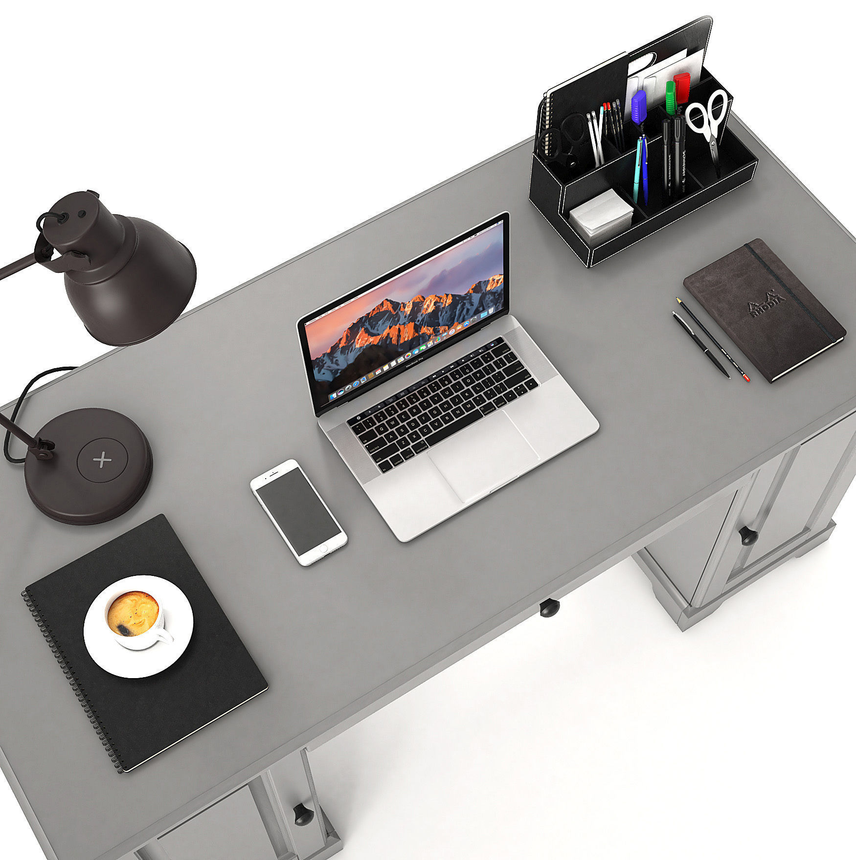 Liatorp Desk  3D model_3