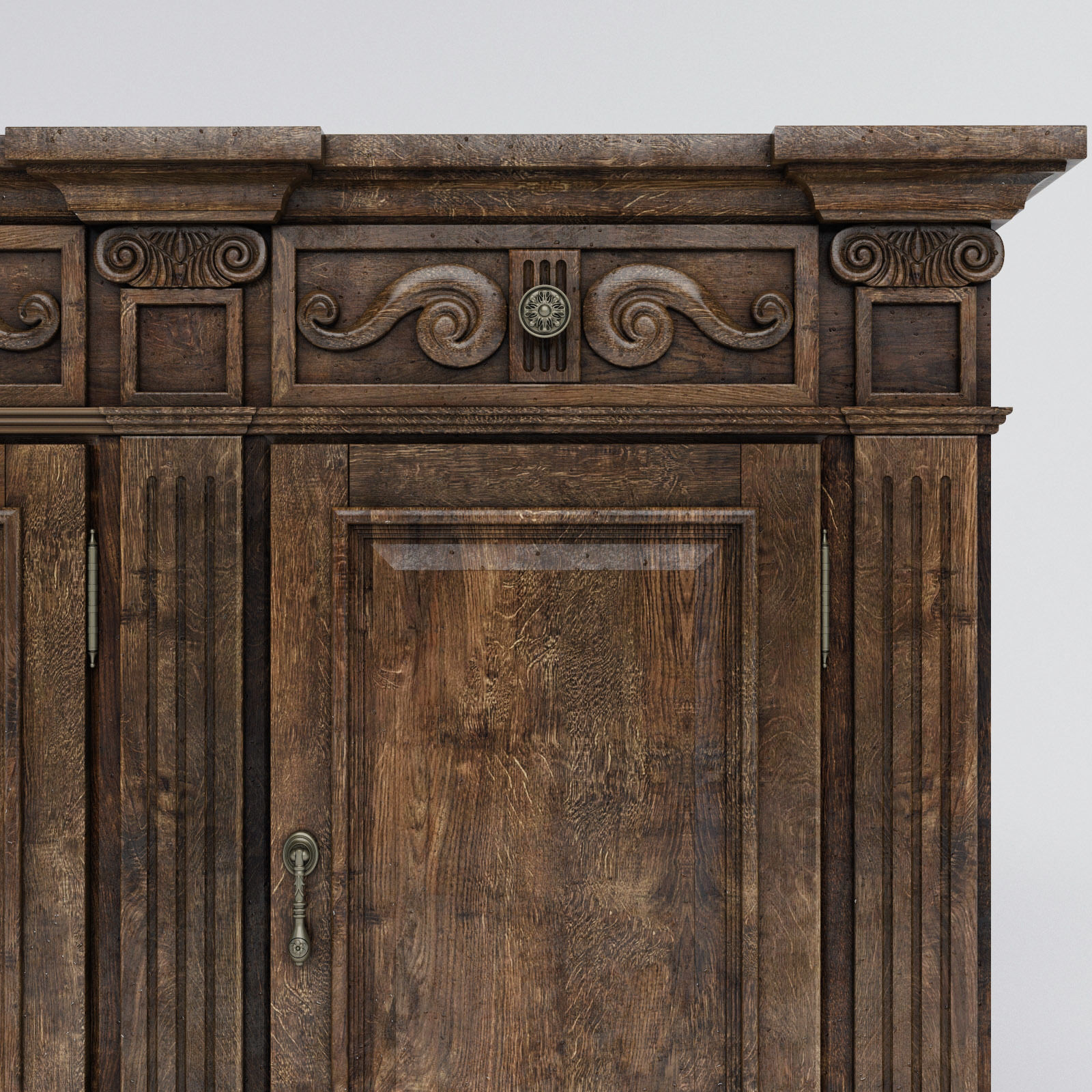 Hooker Rhapsody Credenza 3D model_4