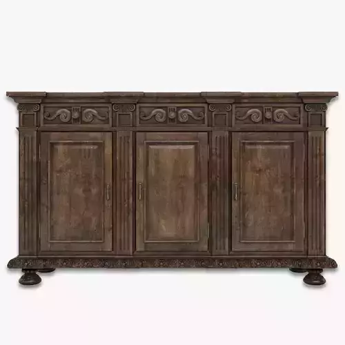 Hooker Rhapsody Credenza 3D model