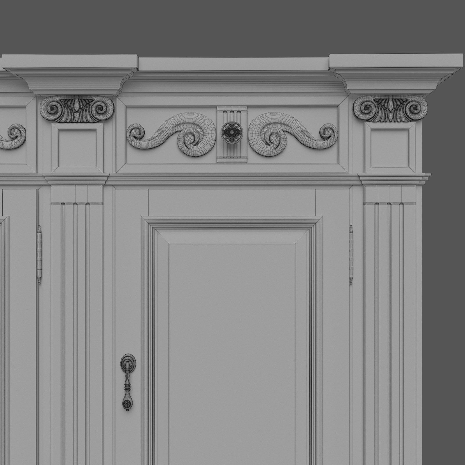 Hooker Rhapsody Credenza 3D model_12