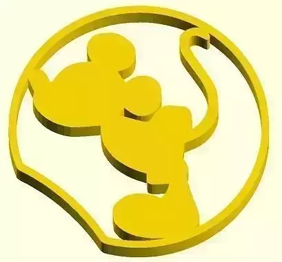 Disney Inspired Mouse Ears - Kissing Mickey