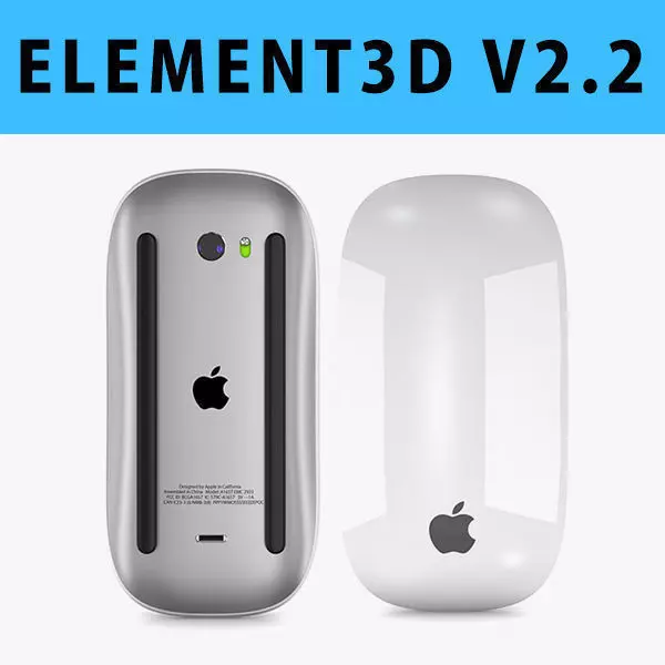 E3D - Apple Magic Mouse 2 3D model