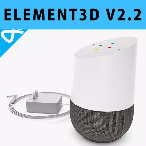 E3D - Google Home model 3D model