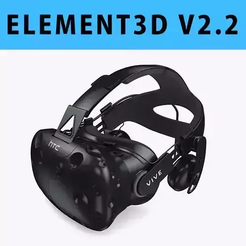 E3D - HTC Vive Deluxe Audio Strap model