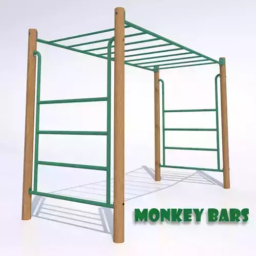 Monkey Bars-001 3D model