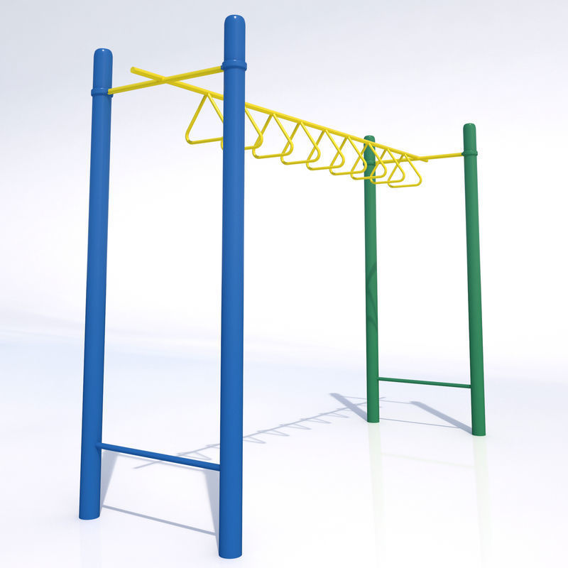 Monkey Bars-002 3D model_2