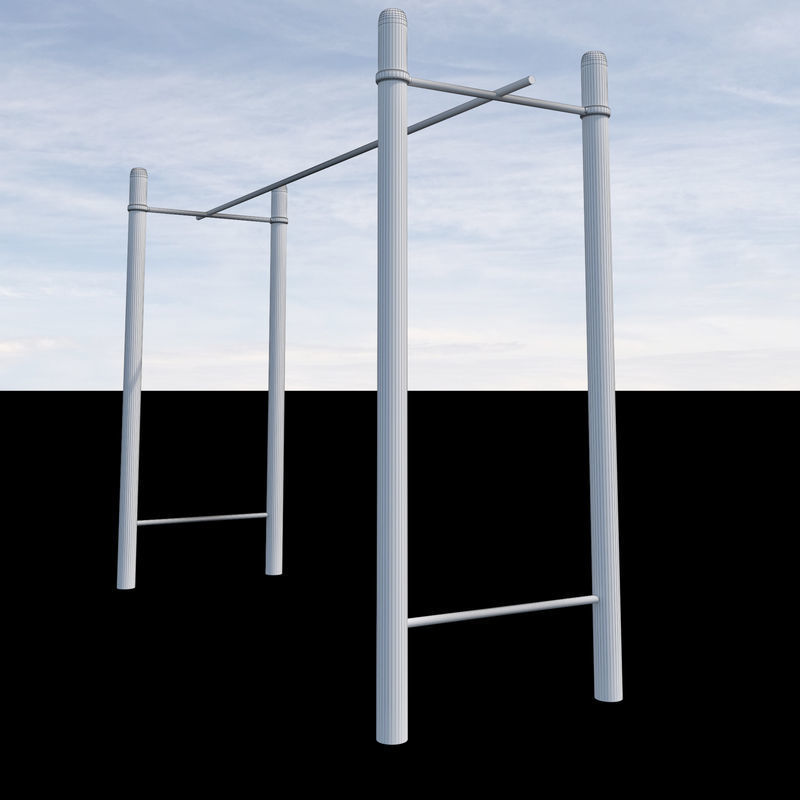 Monkey Bars-002 3D model_5