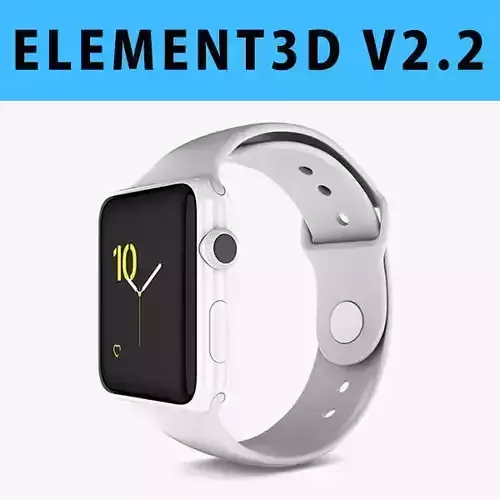 E3D - Apple Watch Edition Series 2 model 