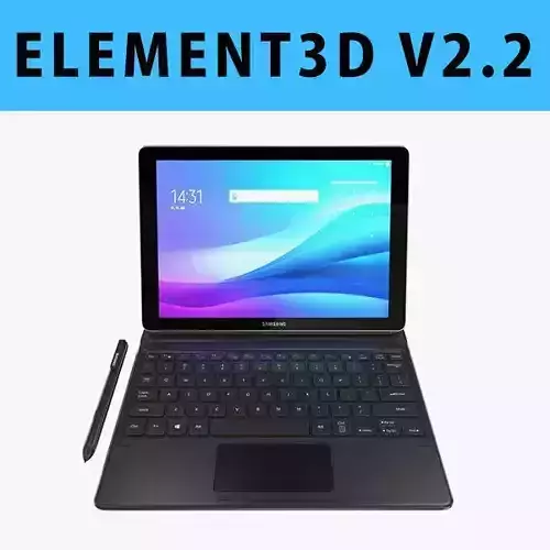 E3D - Samsung Galaxy Book 10 6  New Spen  Type Cover model