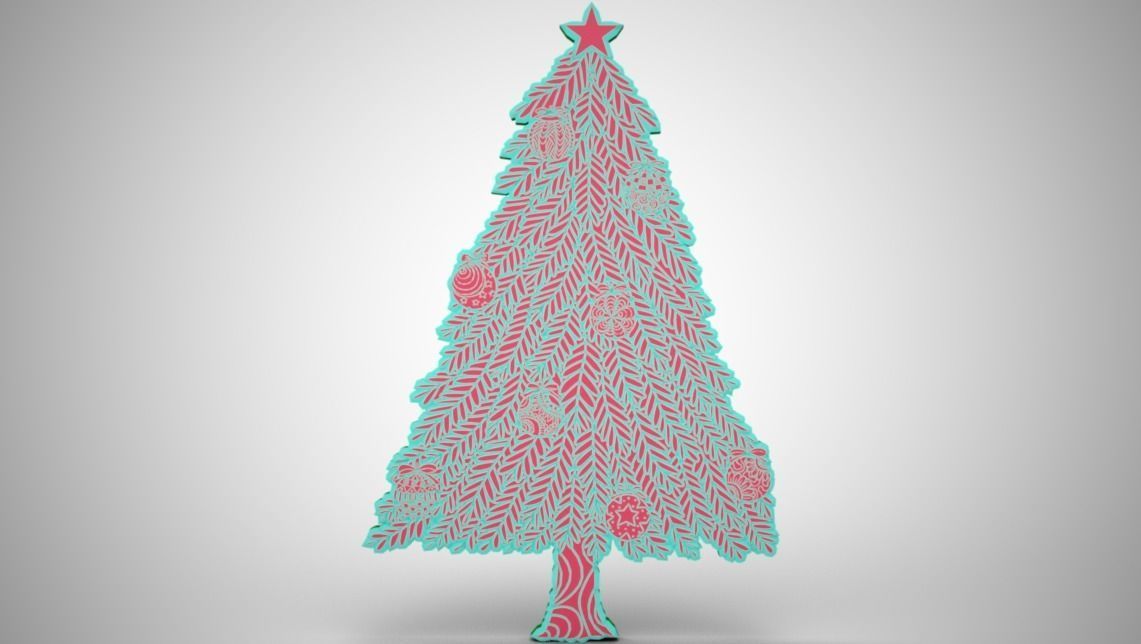 Christmas Ornament 3D print model_2
