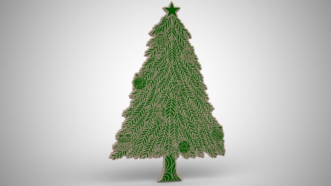 Christmas Ornament 3D print model_3