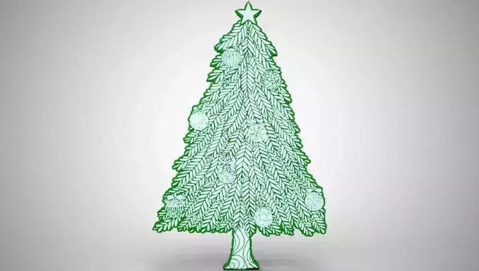 Christmas Ornament 3D print model