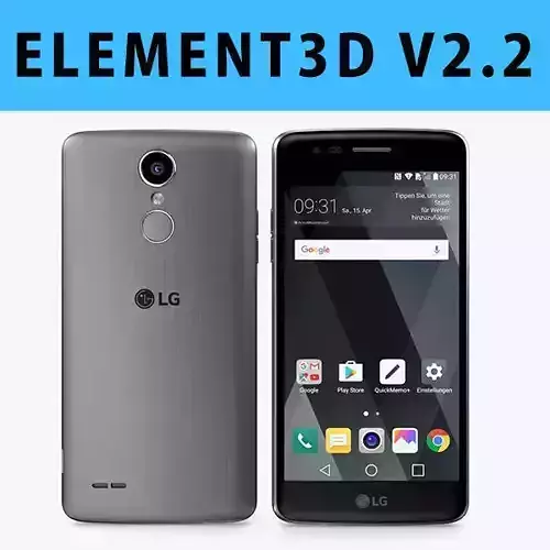 E3D - LG K8 2017 3D 3D model 3D model