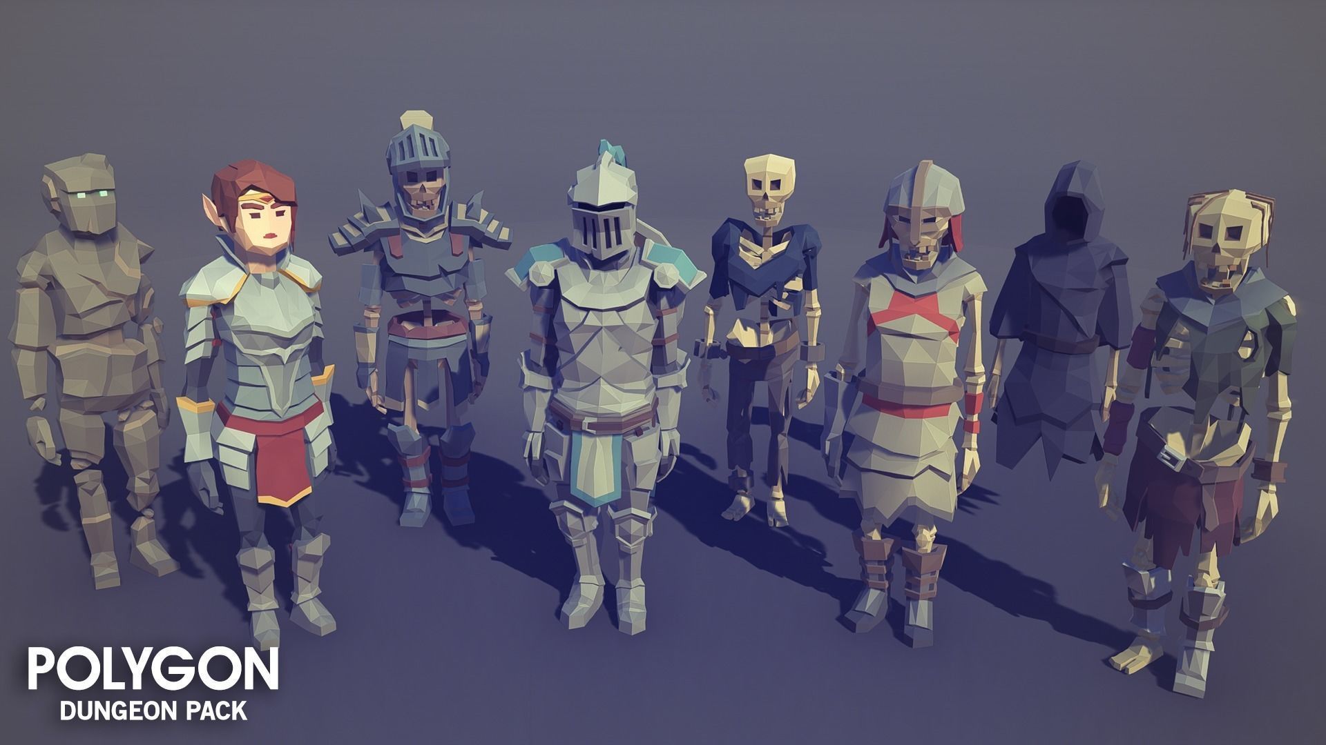 POLYGON - Dungeon Pack Low-poly 3D model_25