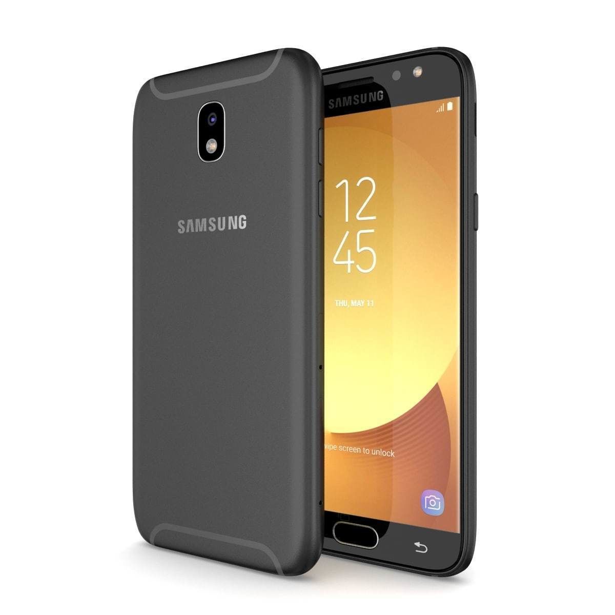 E3D - Samsung Galaxy J5 Official 2017 Black 3D model 3D model_4