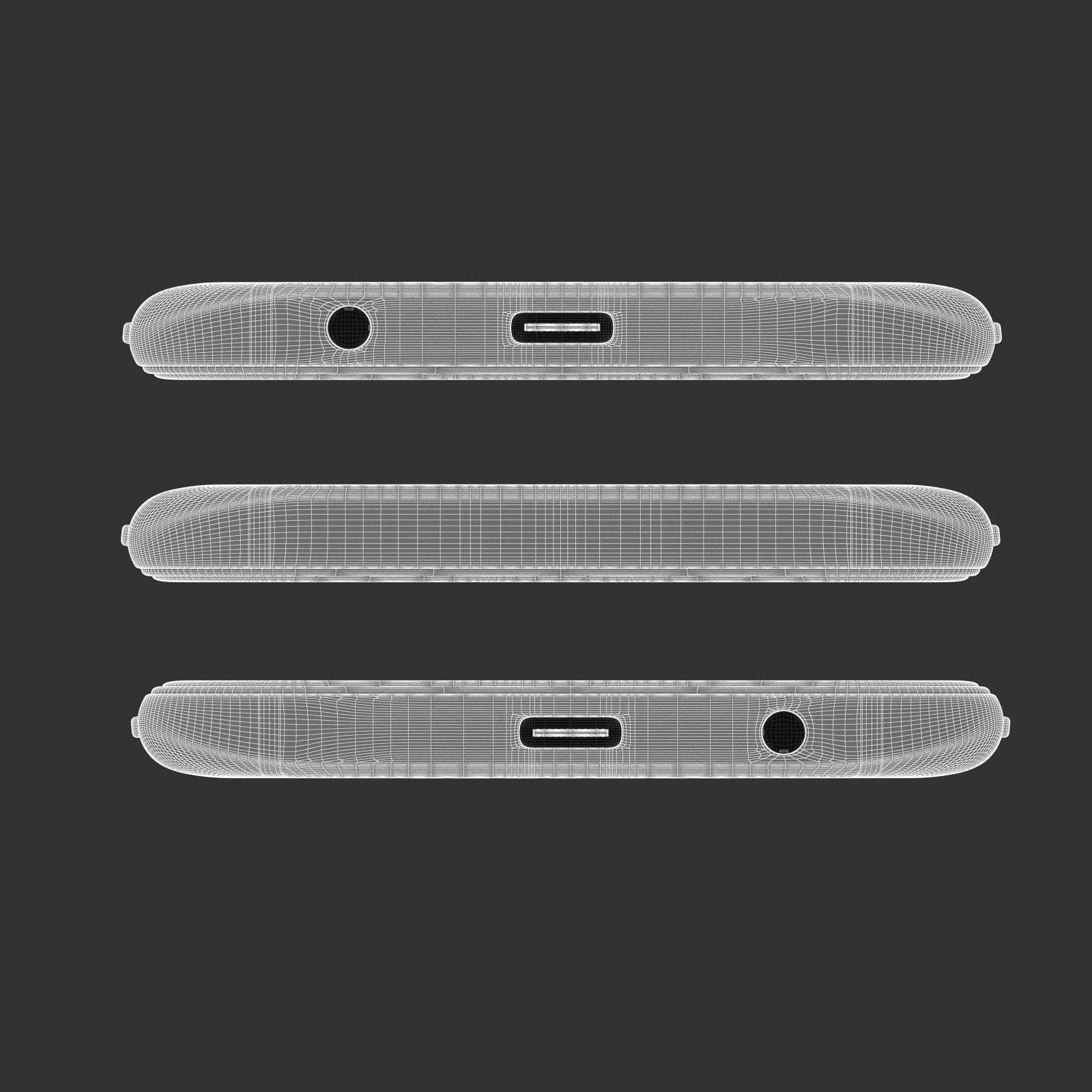 E3D - Samsung Galaxy J5 Official 2017 Black 3D model 3D model_7