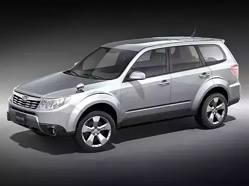 Subaru Forester 2009 3D model