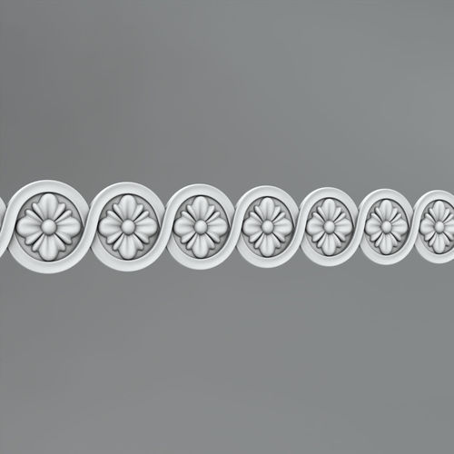 Molding and ornament 22 3D model