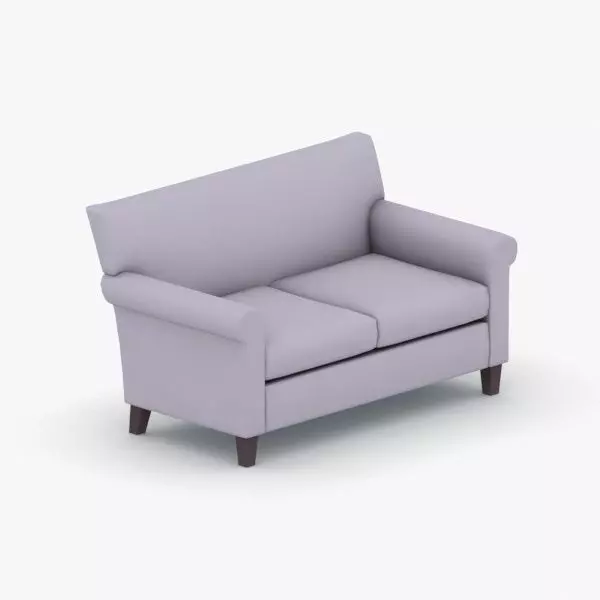1116 - Sofa Low-poly 3D model